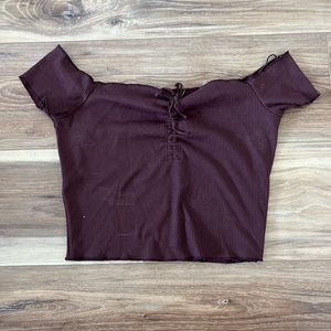 Urban Outfitters off the shoulder top